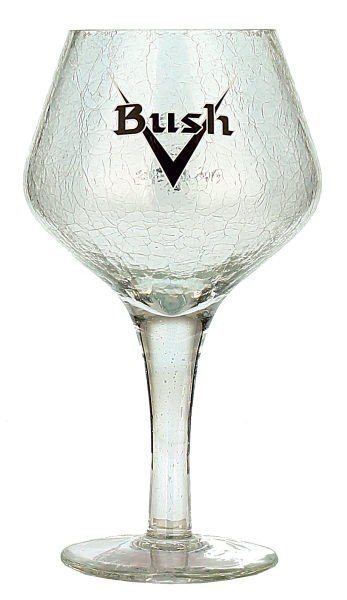 Bush 0.33L beer glass