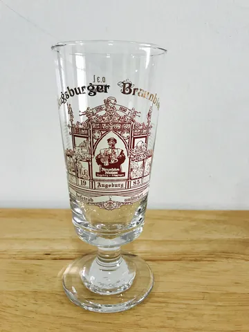 Augsburger Braunbier 0,3L — original collection photograph