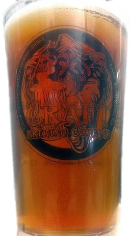 Craft Brewing Company 0.4L — wanted glass reference photograph