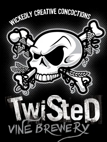 Twisted Vine Brewery — wanted glass reference photograph