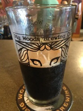 Big Woods Brewery — wanted glass reference photograph